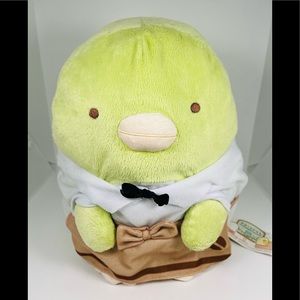 San-X Sumikko Gurashi Penguin Barista Plush Round1 Penguin Cafe Waiter Plush 11"